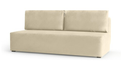 Диван Кубо Vivaldi 03 195*91*80 см, Бежевый Велюр Еврокнижка Фиеста