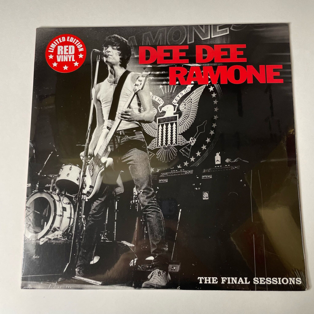 Виниловая пластинка LP Dee Dee Ramone The Final Sessions (USA 2015) 45RMP Красный Винил