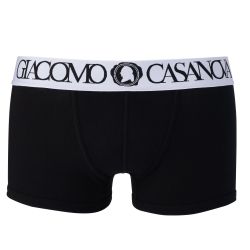 Мужские трусы боксеры черные CASANOVA 0005A