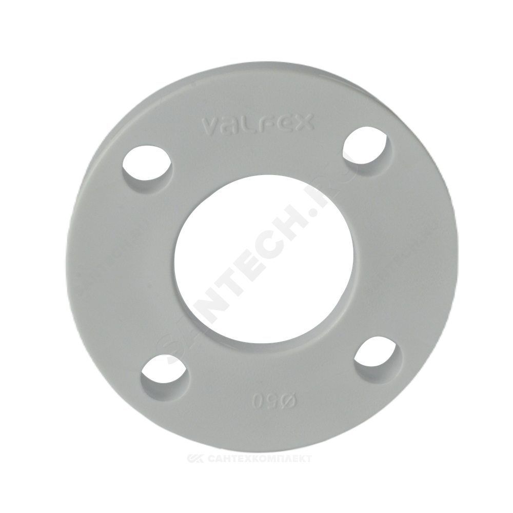 Фланец PP-R белый Ду 40 Ру25 для бурта PP-R Дн 50 VALFEX 10188050