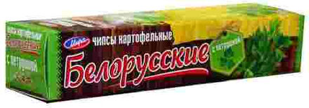Чипсы "Белорусские" 100г. картофельные с петрушкой Мира