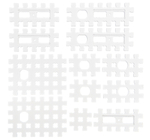 Крепления моторов и датчиков линии (#Структор)