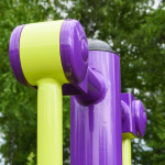 S-1023 Уличный тренажер Жим ногами (двусторонний) ZAVODSPORTA