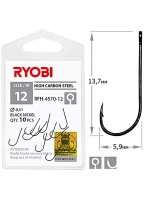 Крючок рыболовный RFH-4570 №14 ( упк по 10шт)