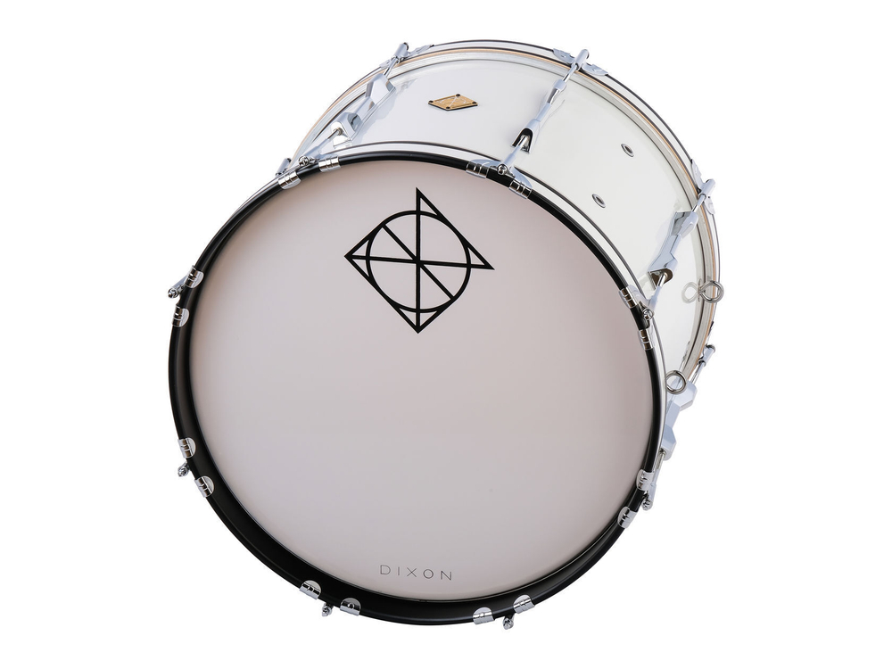 PMZCL4181-WT Маршевый бас-барабан, 18" х 14", Dixon