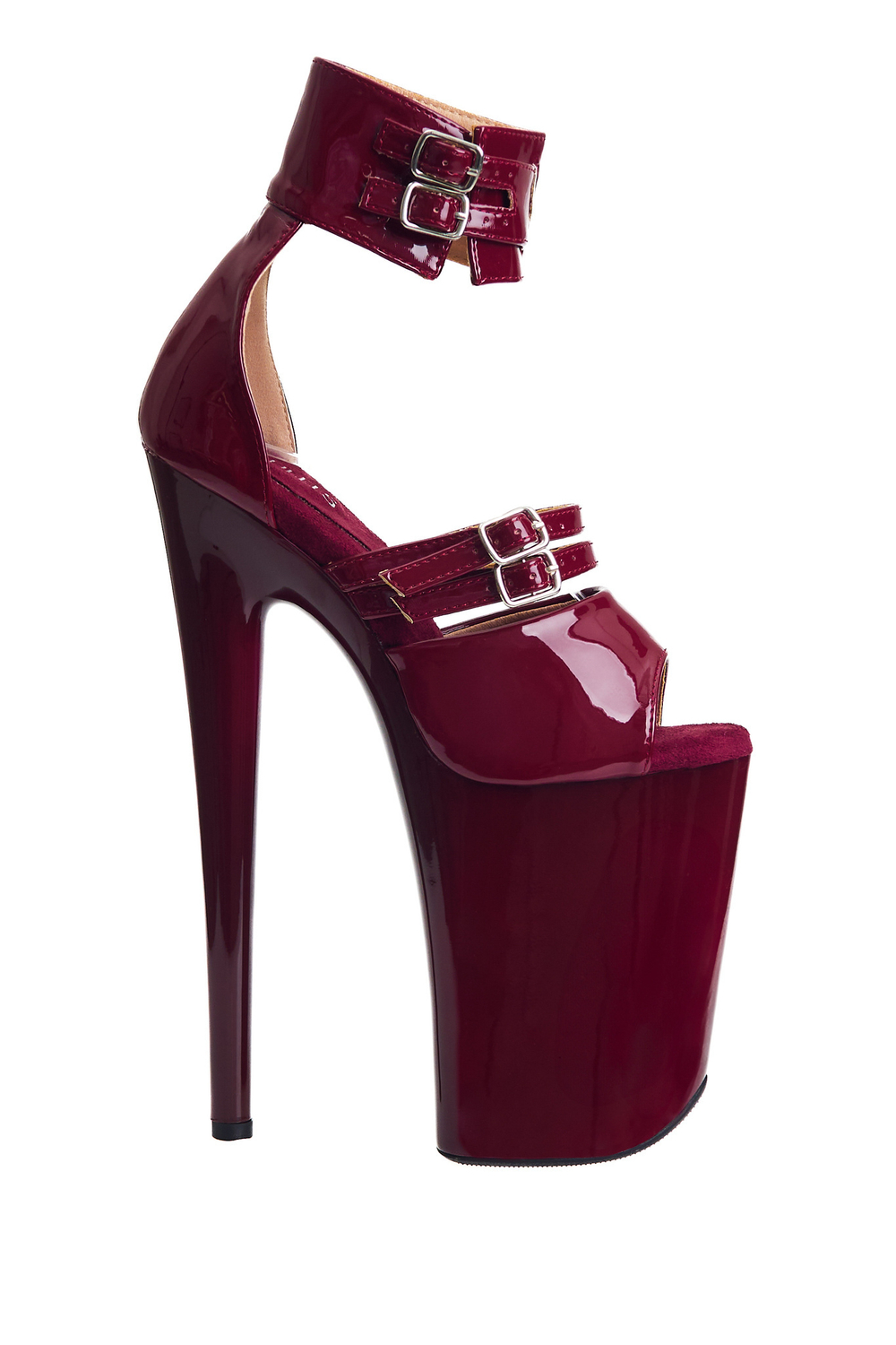 DIANA. Босоножки четверки. Лак - SHDS-017-4-lak-cher-sale38_057