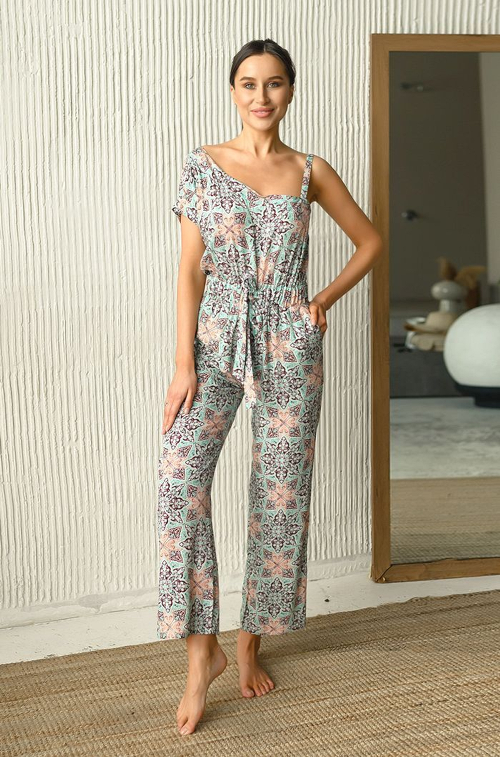 Домашний комбинезон Simona (Размер: XS) (Цвет: разноцветный)