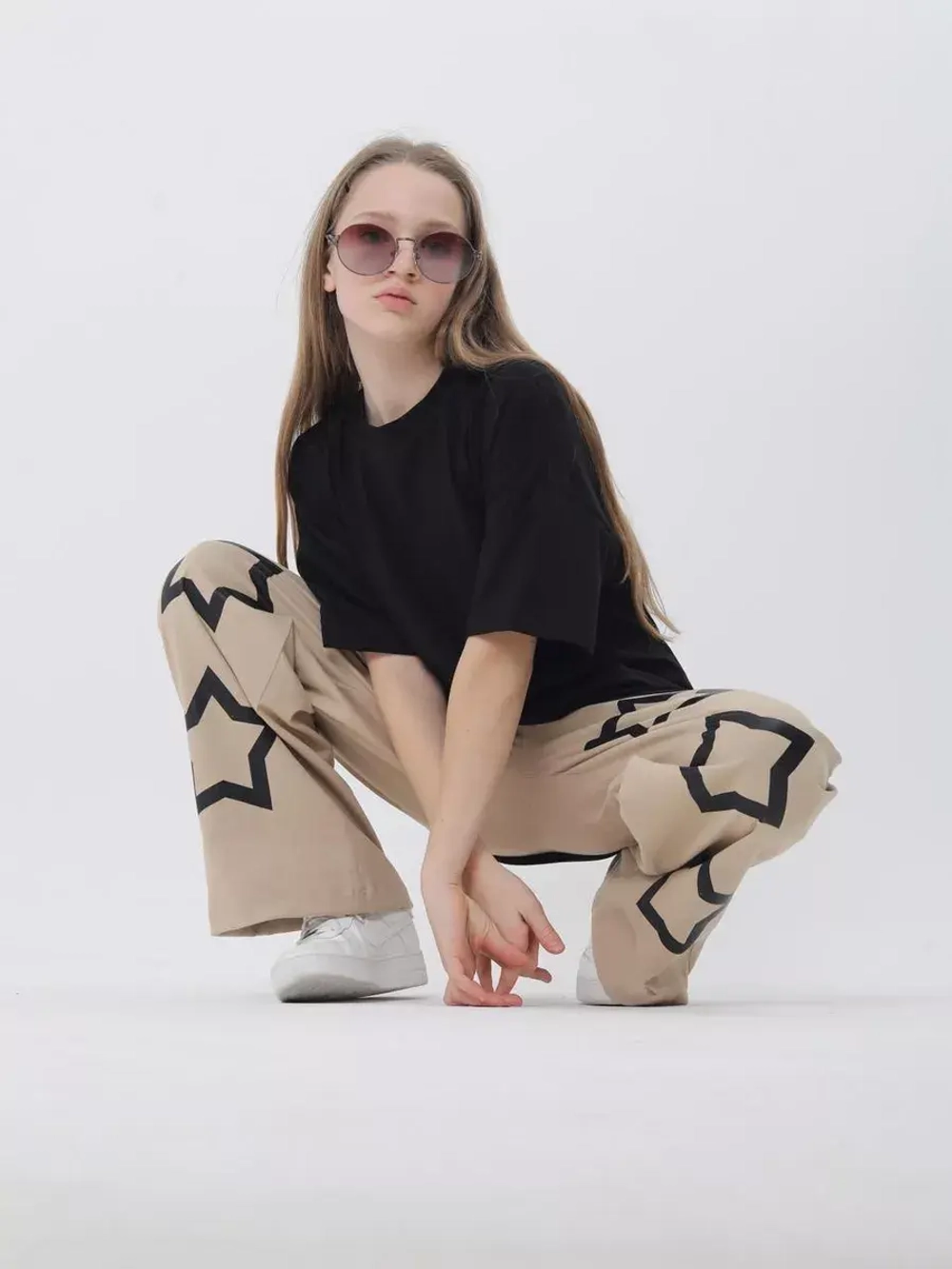 Джинсы-кюлоты  для девочки-подростка хит сезона