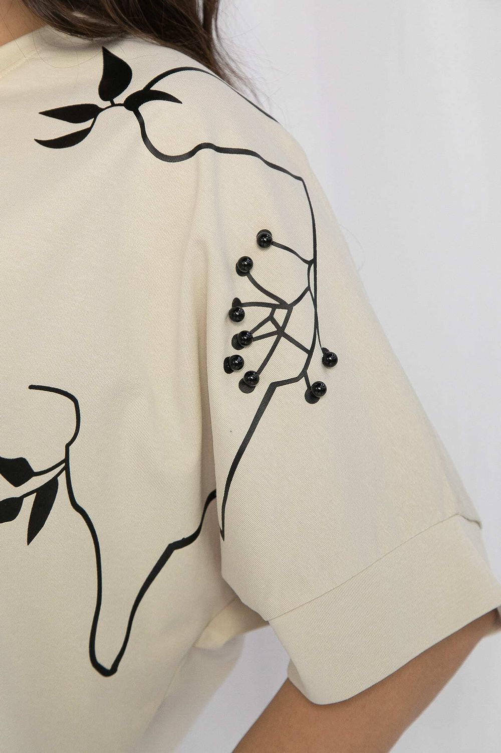 Блуза Ампир (бежевая) Б13169-20М LT Collection