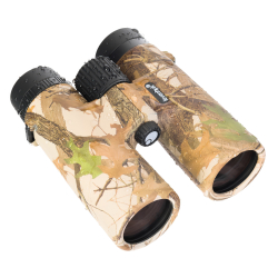 Бинокль Levenhuk Camo Pine 10x42 с сеткой - Прочный корпус с камуфляжным покрытием и полной защитой от воды и пыли