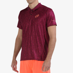 Мужское теннисное поло Bullpadel Mirlo T-Shirt Men - Red, Orange