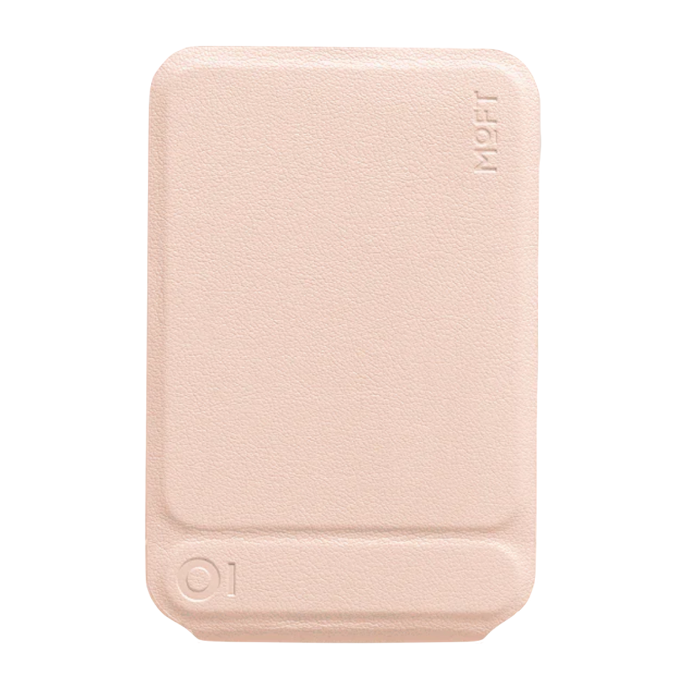 Кожаный чехол-бумажник MagSafe с подставкой MOFT Snap Tripod Wallet MOVAS Картхолдер-штатив из веганской кожи. Вмещает до двух карт