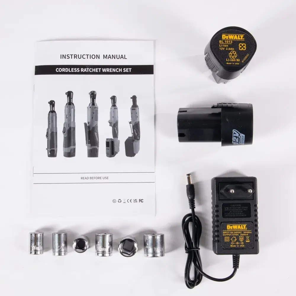 Угловой гайковерт Dewalt DCD80 12V 2.0AH