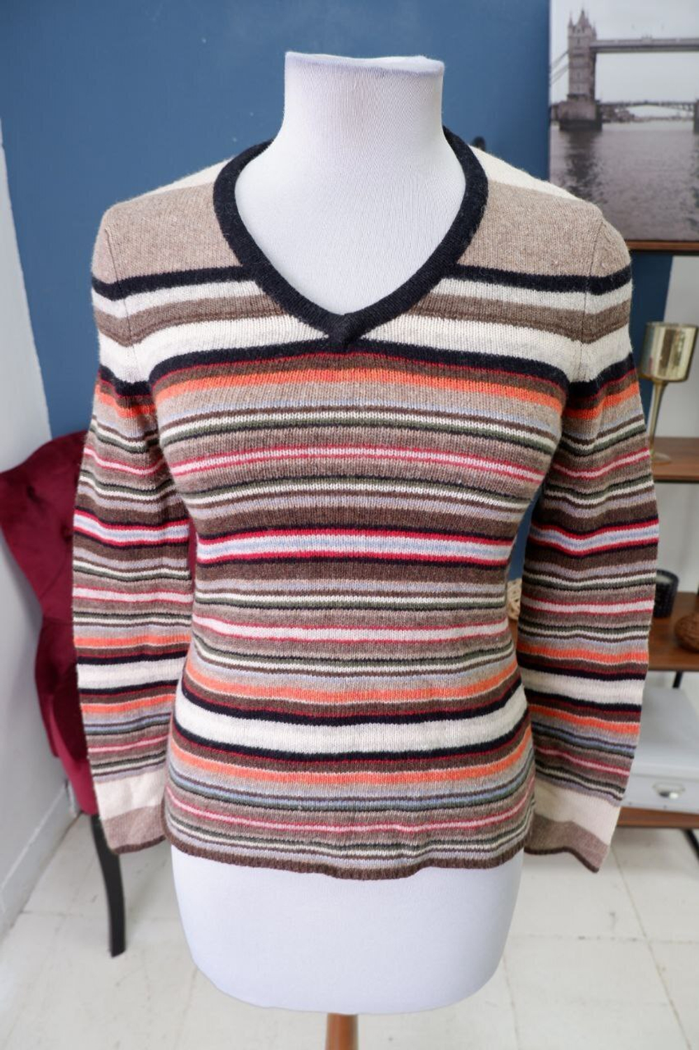 Джемпер Duo Jun Mei шерстяной 42-44 размер