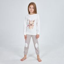 Пижама для девочки с ламой KOGANKIDS