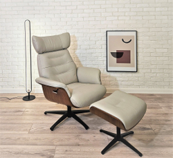 Кресло с оттоманкой Timeout