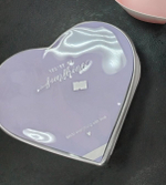 Коробка-сердце +25 роз Палома