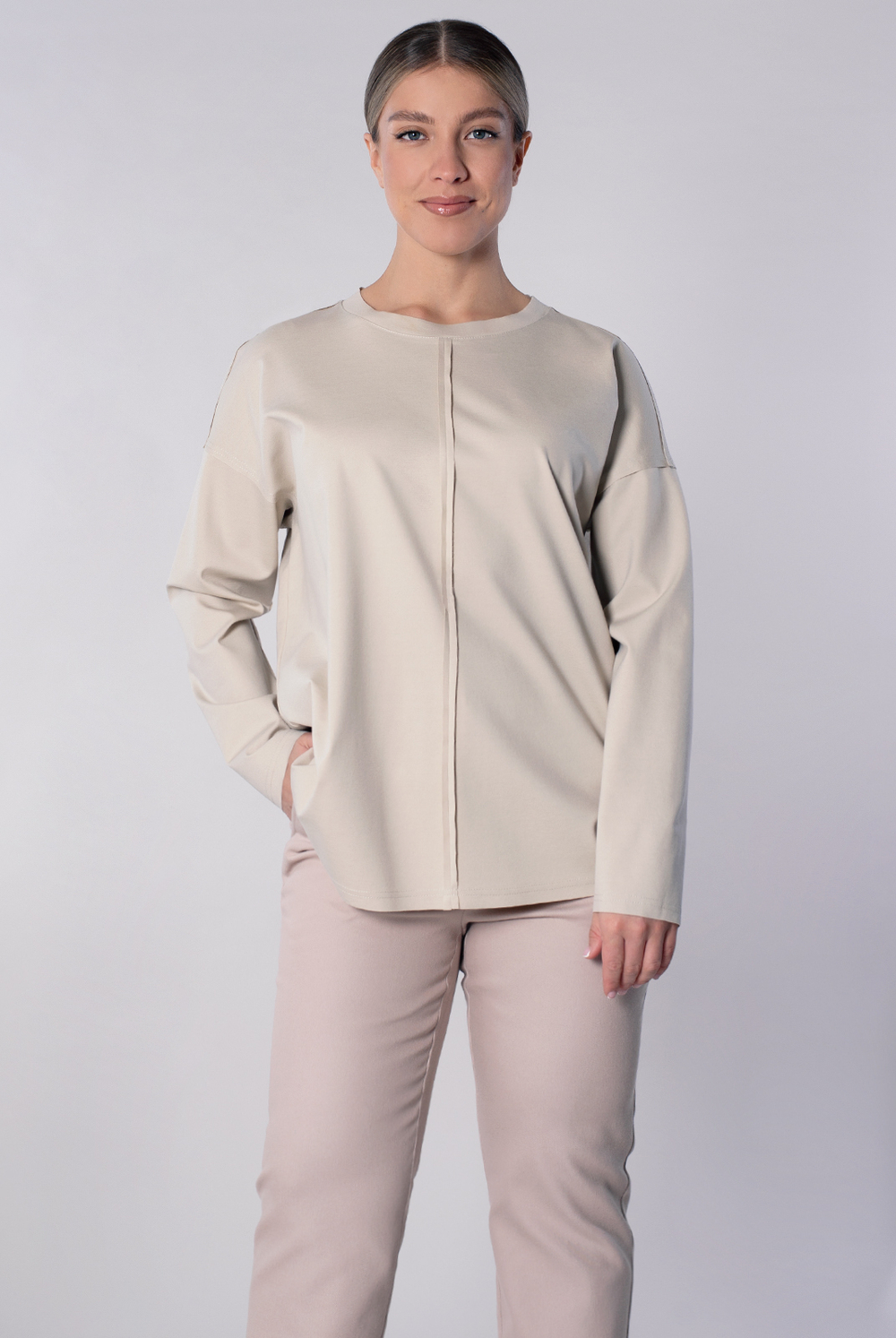 Джемпер женский 4344зп, песок #308Пес034344зп