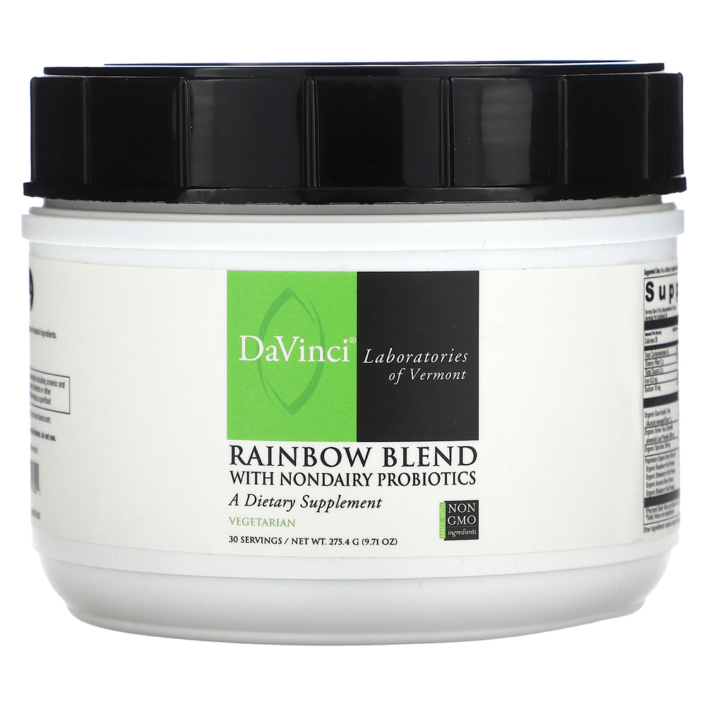 DaVinci Laboratories of Vermont, Смесь Rainbow с немолочными пробиотиками, 275,4 г (9,71 унции)