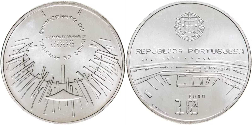 Португалия 10 евро, 2006 Чемпионат мира по футболу