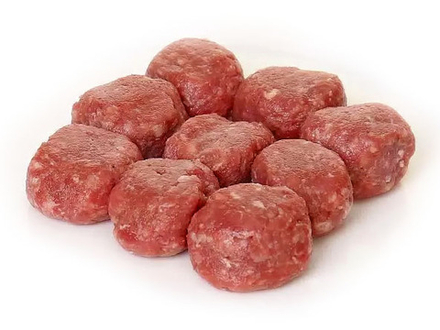 Фрикадельки из мраморной говядины №1.1 (+соль), 300г, ВУ, ROSSO, зам