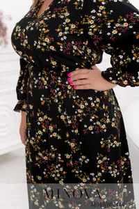 Платье 2444-черный Minova