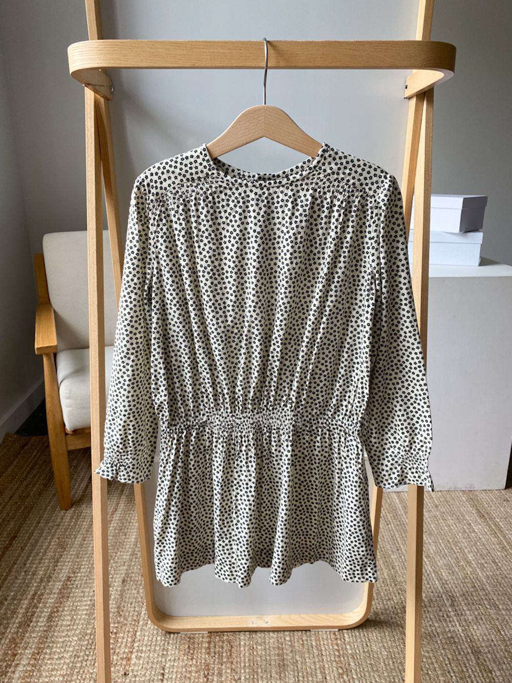 Новое платье из вискозы Bonpoint, 116