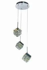 6009R/3A CHROME+CLEAR (1) Люстра NW