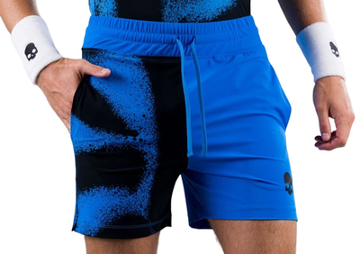 Мужские шорты теннисные Hydrogen Spray Tech Shorts Man - blue