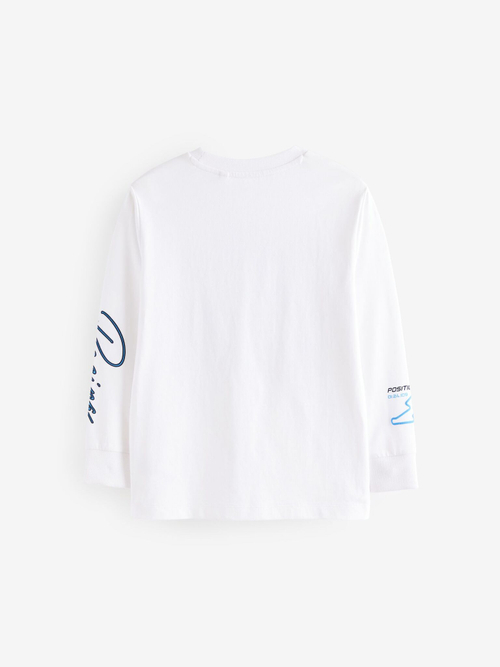 Лонгслив для мальчика Next B14-519, Белый