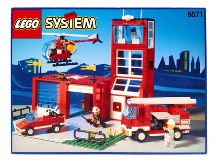 Конструктор LEGO 6571 Центральная Пожарная Станция