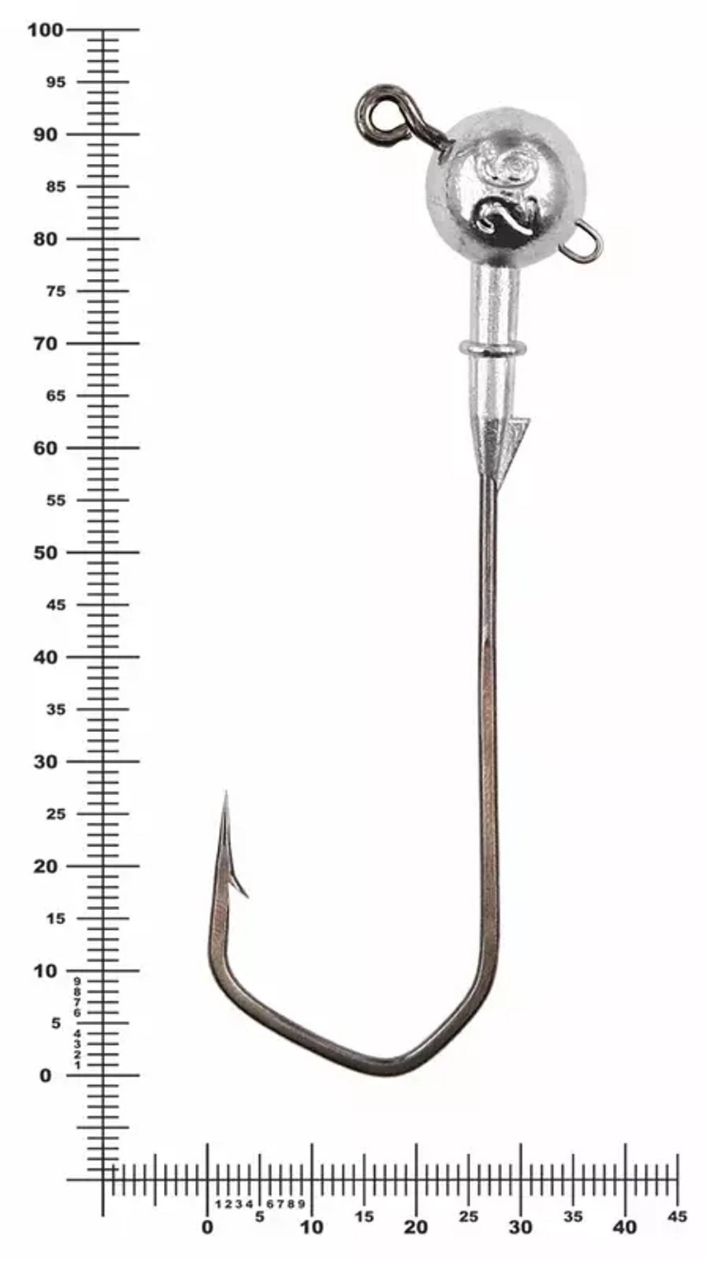 Джиг некрашеный Stinger Eye Jig, крючок Vido Craft VD-079 10/0 (3шт/уп)