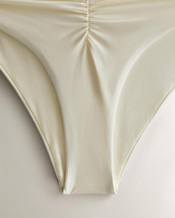 ZARA HOME ПЛАВКИ-БИКИНИ С ОБОРКАМИ, ЭКРЮ