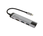 Многопортовый разветвитель Verbatim USB-C 2x USB/HDMI/RJ45