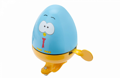 Звонок 59SZ-15 стальной, жёлто-голубой