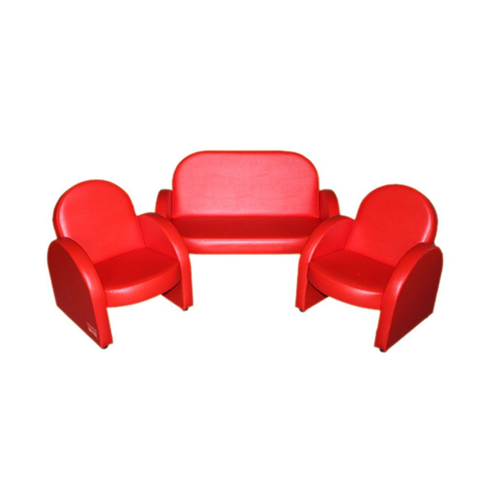 Комплект мягкой игровой мебели «Малыш» красный