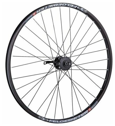 Колесо 26" Зад.двустен.обод 32 отв.,втулка сталь под Disc-brake, эксцентрик под трещетку 6-8ск, пром