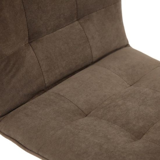 Кресло Tetchair ZERO флок , коричневый, 6