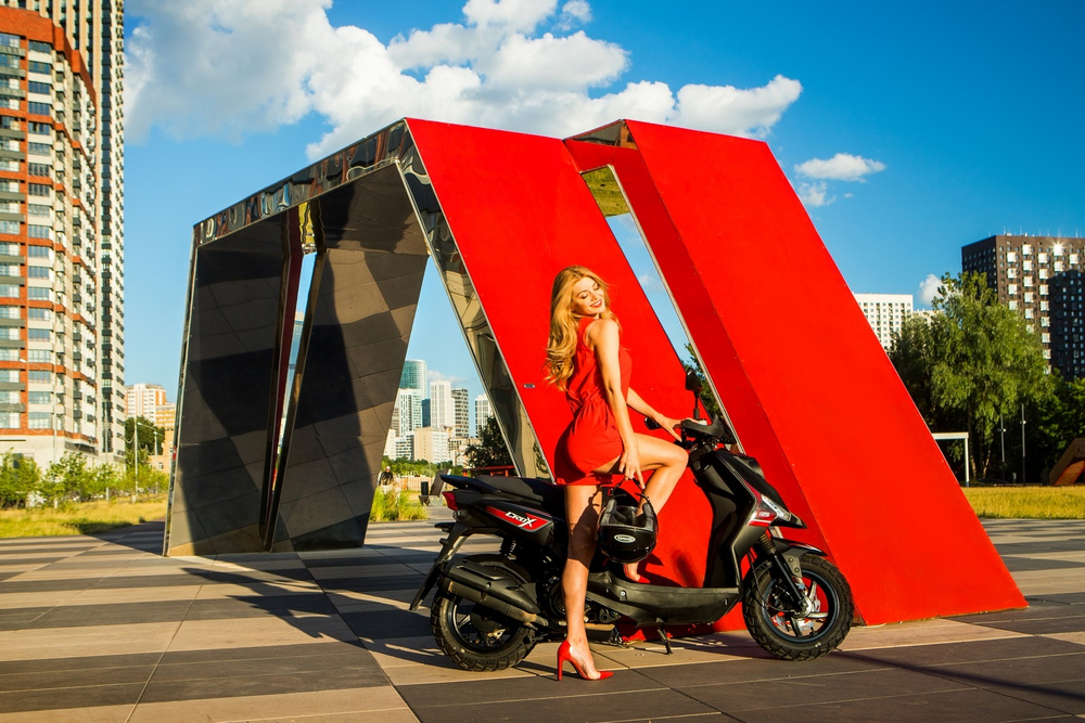 Скутер SYM CROX 125