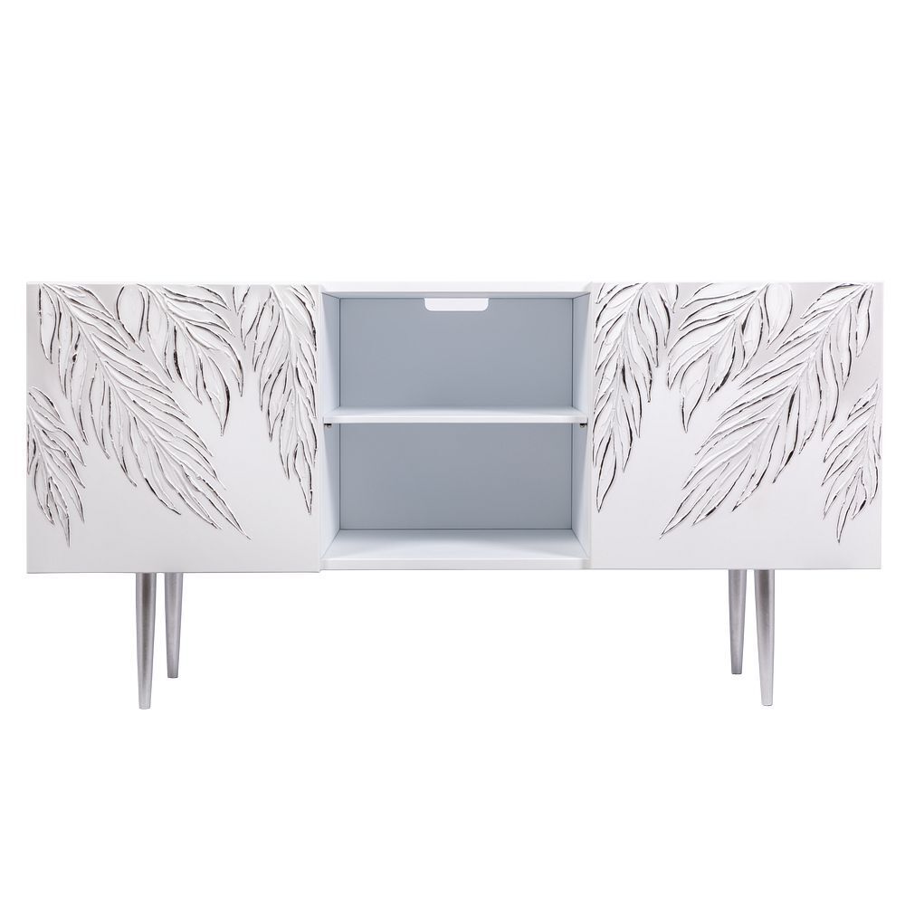 Тумба под ТВ Тропик 117см Стайл Айс Сильвер