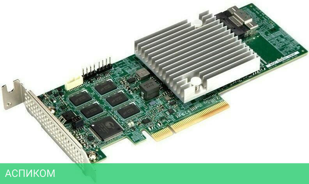 RAID-контроллер SuperMicro AOC-S3908L-H8IR-16DD-O