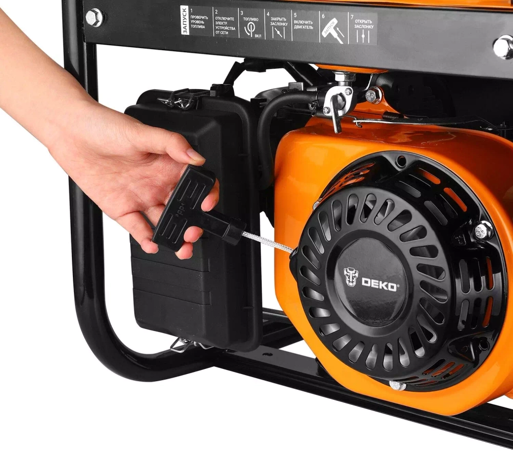 Бензиновый генератор Deko DKEG210, 3,2 кВт 065-1085