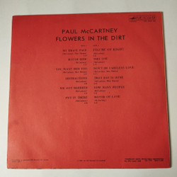 Винтажная виниловая пластинка LP Paul McCartney Flowers In The Dirt (СССР 1991)