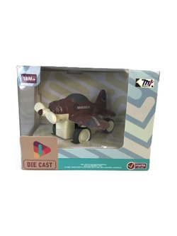 Игрушка Самолет цвет коричневый (0783-264-1)