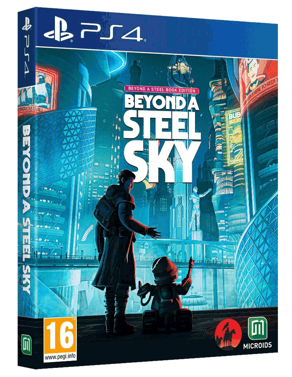 Beyond A Steel Sky Steelbook Edition [PS4, русские субтитры]