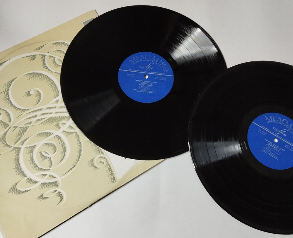 Винтажная виниловая пластинка LP Искусство Николая Малько, С. Прокофьев, И. Гайдн (СССР 1971)