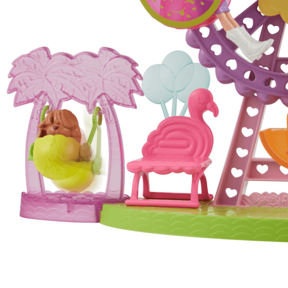 Polly Pocket - Тропический городок веселья Набор с куклой и аксессуарами HWP25