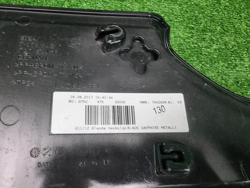 Накладка крышки багажника BMW 7er G11 (2015-2022)