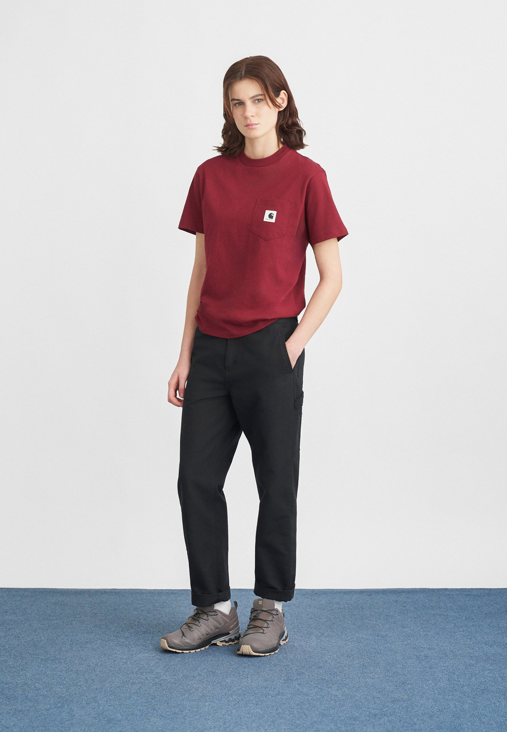 Carhartt WIP Базовая футболка - Красный