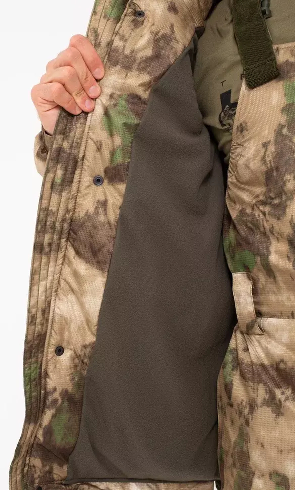 Костюм мужской Onerus Горный -15 (Таслан), Полукомбинезон, Мох